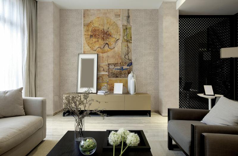 Обои Jannelli and Volpi Leonardo 23021 фото в интерьере